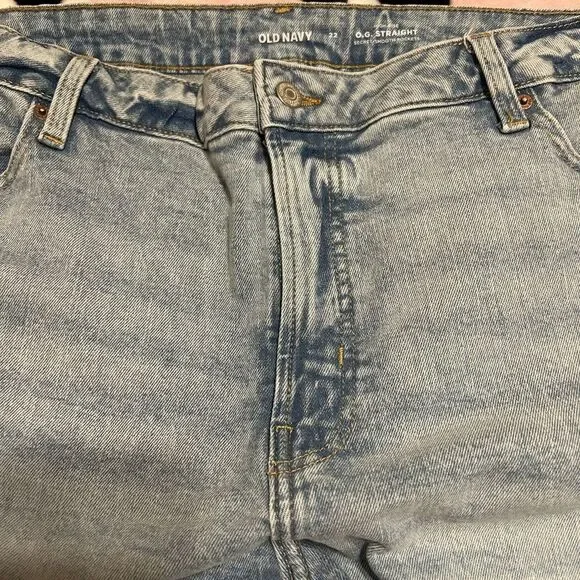 NWT Old Navy Blue Jean Shorts Relaxed Fit - Picture 2 of 11